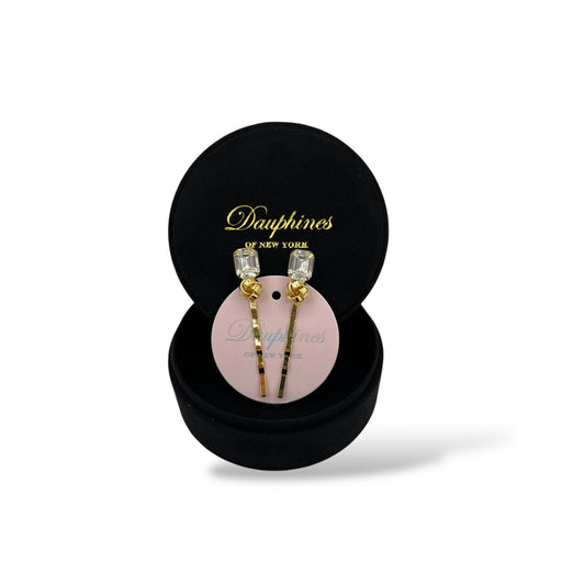 A Student Bobby Pins, Set of Two - 18K Gold